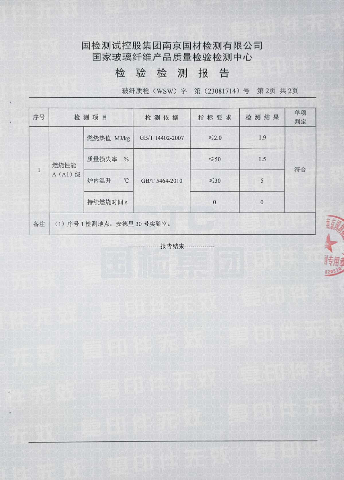 隔音毡气凝胶检测报告(2)-4