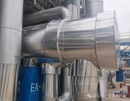 中石化某公司换热器本体、管道、阀门